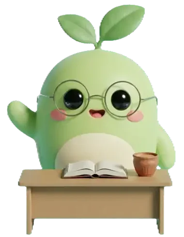 Prengo, your study partner, waving hello